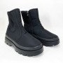Челсі жіночі 37р 23.5см чорні, Жіночі черевики з нейлону, Жіночі черевики зі штучним хутром