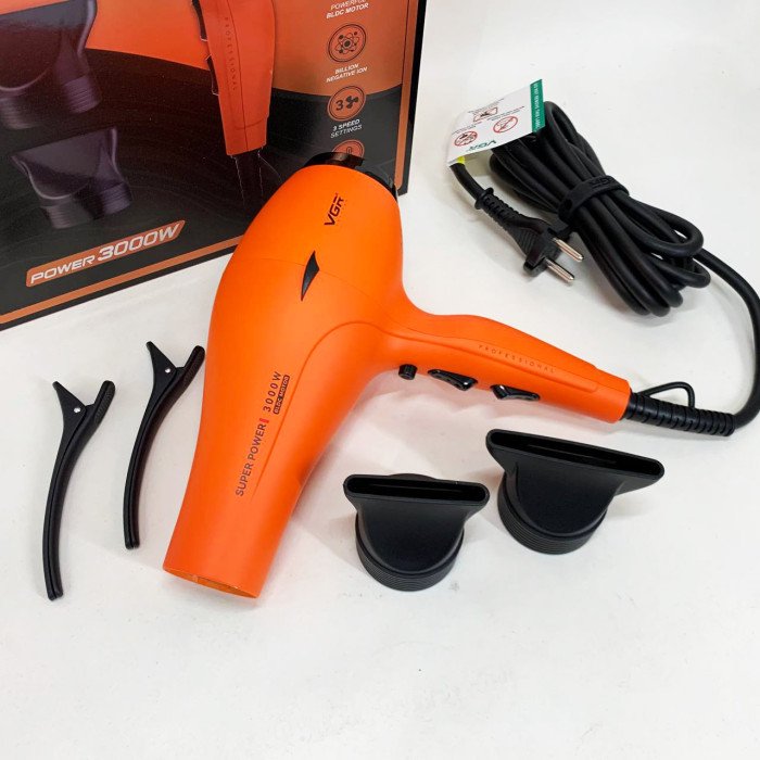 Фен VGR V-406 ORANGE 3000Вт