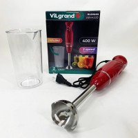 Блендер ViLgrand VBH4330. Колір: червоний
