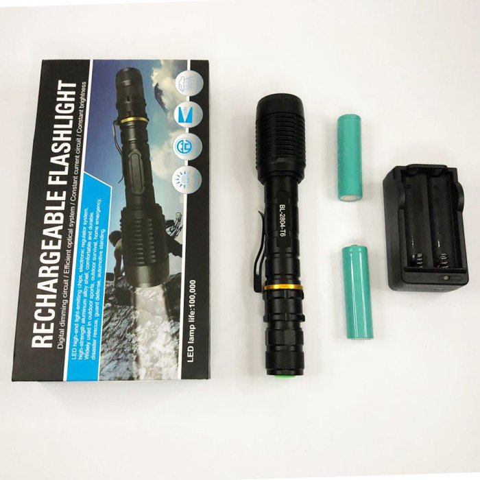 Тактичний ліхтарик Bailong Police BL-2804-T6, ліхтарик police оригінал, водонепроникний ліхтарик