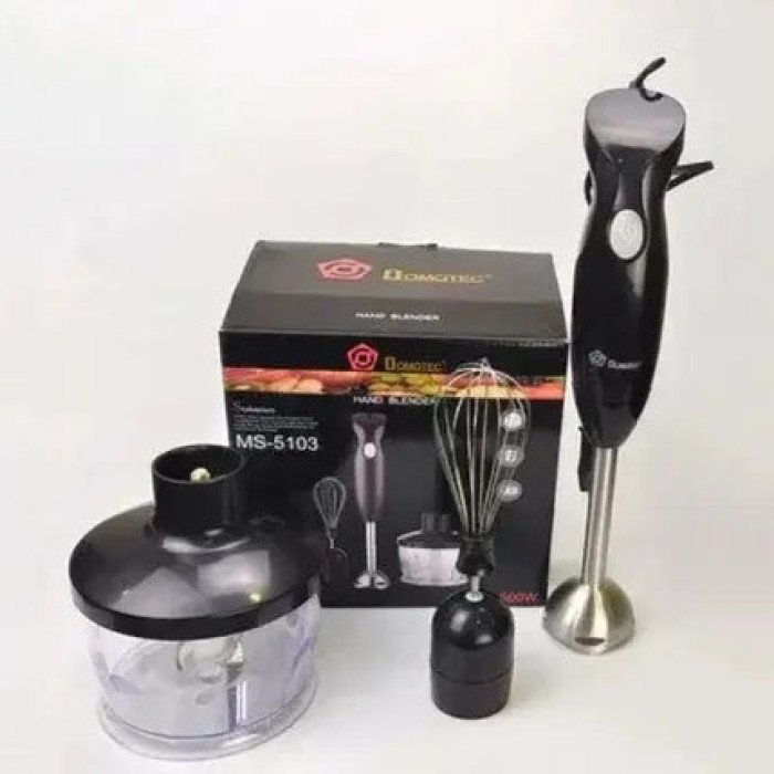 Подарунковий набір: сендвічница DOMOTEC MS-7777 + Блендер DOMOTEC MS-5103