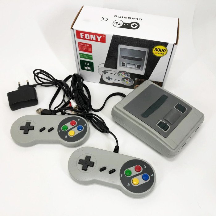 Консоль ігрова з джойстиками Retro LH-2221 3000 ігор, Приставка з джойстиком для другого гравця