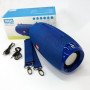 Портативна Bluetooth колонка TG534 SD IPX5 з ремінцем, портативна колонка блютус. Колір: синій