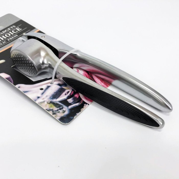 Прес для часнику чеснокодавка ручна металева