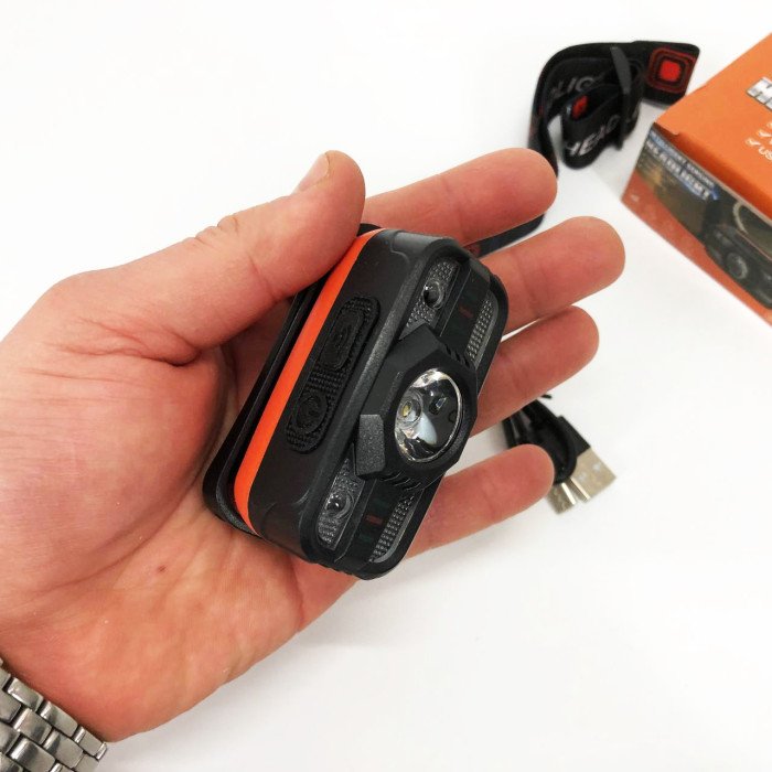 Налобний ліхтар WH-0188, XPE+SMD, Налобний ліхтар для туризму риболовлі та полювання, Налобна лампа