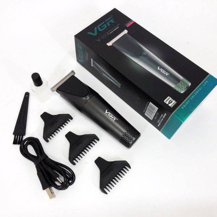 Машинка для стрижки VGR V-925, Професійна бездротова машинка для стрижки волосся, вусів, бороди