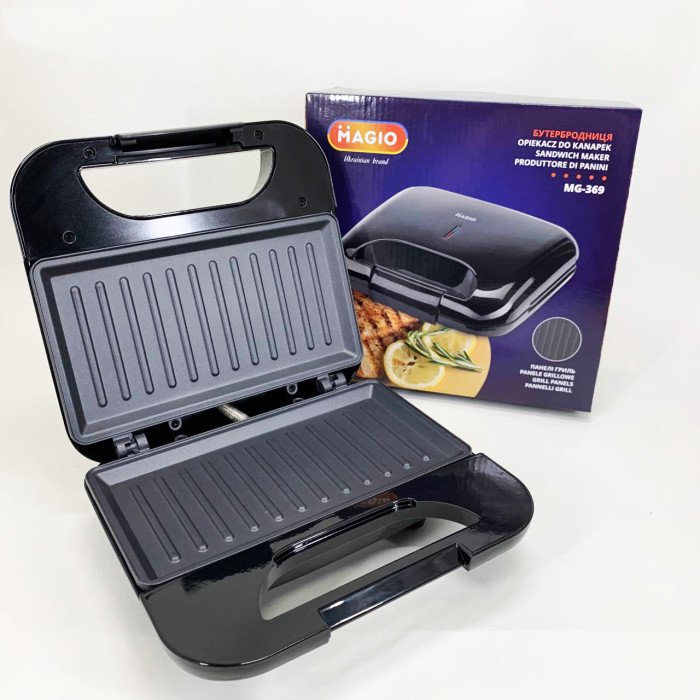 Бутербродниця сендвічниця Magio MG-369