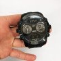 Годинник наручний чоловічий SKMEI 1355BK, протиударний годинник, годинник для військовослужбовців. Колір: чорний