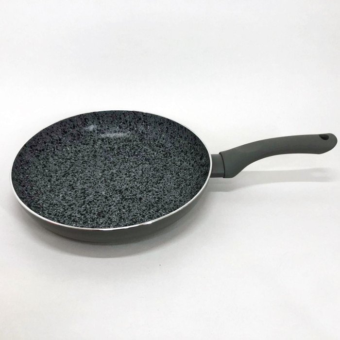 Сковорода Well Done WD-1024B з покриттям LightStone 24 см, сковорода для смаження, якісна сковорода