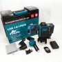 Рівень лазерний лінійний нівелір акумуляторний Laser 4D, 16 ліній, робоча відстань 30м, у валізі
