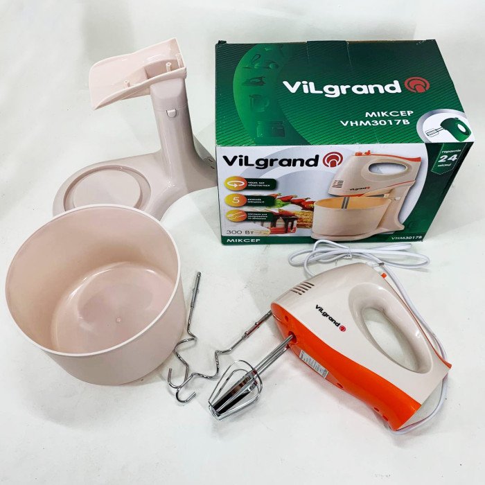 Міксер ViLgrand VHM3017B. Колір: бежевий