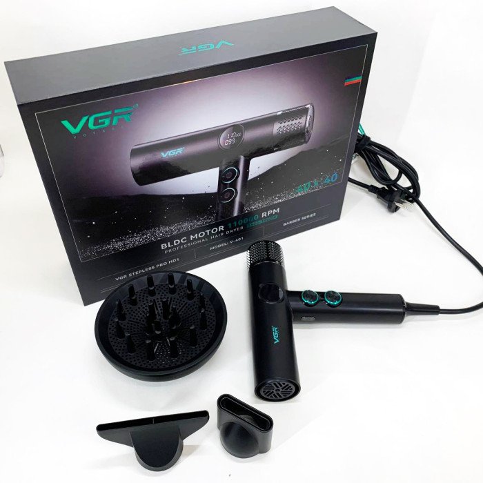 Фен професійний VGR V-401 BLACK