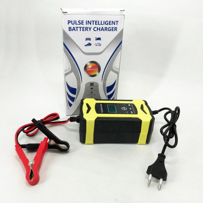 Зарядний пристрій Smart Charger 12V 6A для автомобільного акумулятора