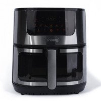 Аерофритниця Rainberg RB-2287 Потужна фритюрниця 4200Вт Аерогриль для приготування без олії 12,5л