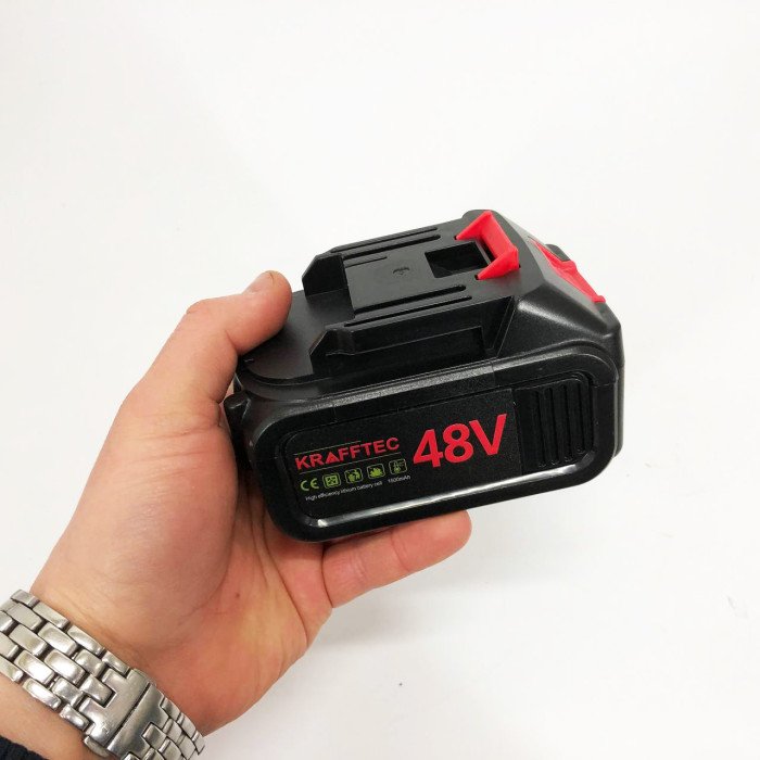 Літій-іонний акумулятор KRAFFTEC 48V 1500mAh для електроінструментів, Акб для шуруповерта