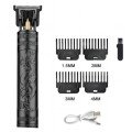 Машинка для стрижки волосся Vintage T9-2 BLACK 4 насадки