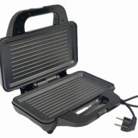 Притискний контактний електричний домашній гриль Rainberg RB-2274 з антипригарним покриттям 1800Вт