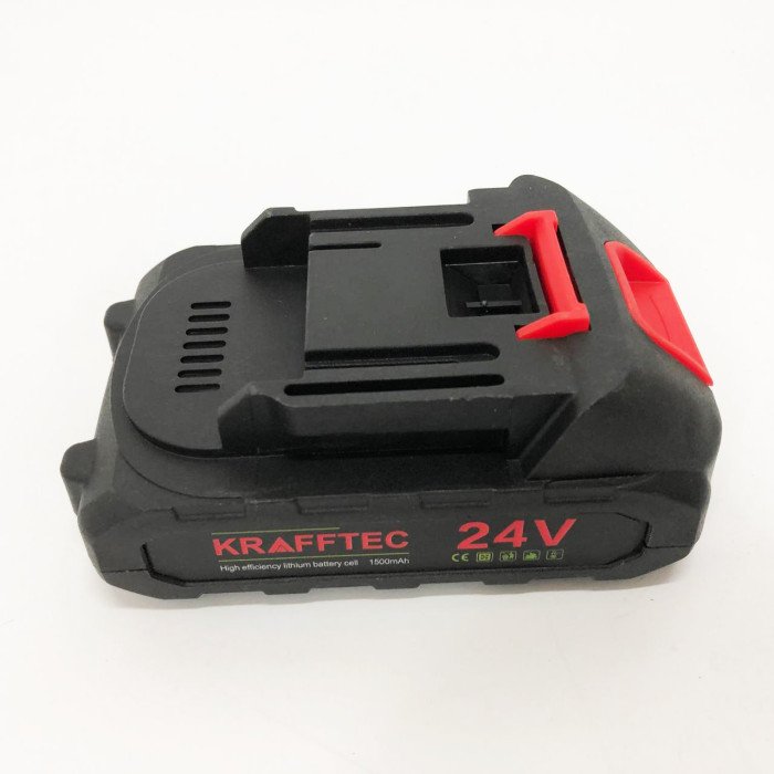 Літій-іонний акумулятор KRAFFTEC 24V 1500mAh для електроінструментів, Акумулятори для дриля шуруповерта