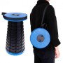 Розкладний стілець, складний табурет Retractable Stool. Колір: синій