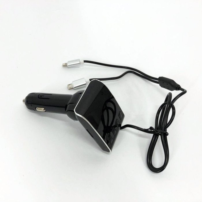 FM модулятор HZ H22 BT для авто з Bluetooth, Авто трансмітер від прикурювача, Bluetooth фм передавач