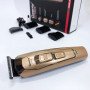 Машинка для стрижки GEMEI GM-6115, машинка для стрижки волосся домашня. Колір: бежевий