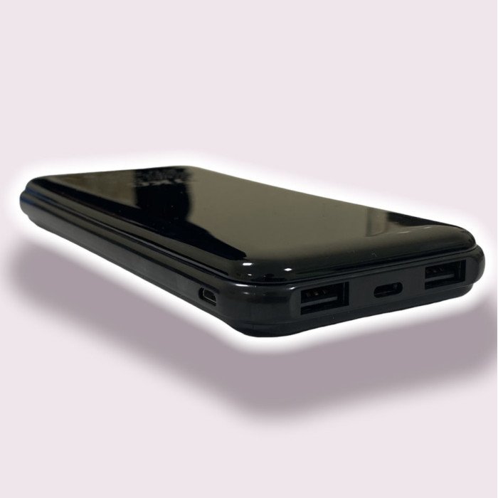 Мобільна зарядка портативна Power Bank 30000 mAh UKC, Зовнішній акумулятор, Зарядка power bank. Колір: чорний