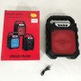 Бездротова портативна колонка Bluetooth YF-668BT. Колір: червоний