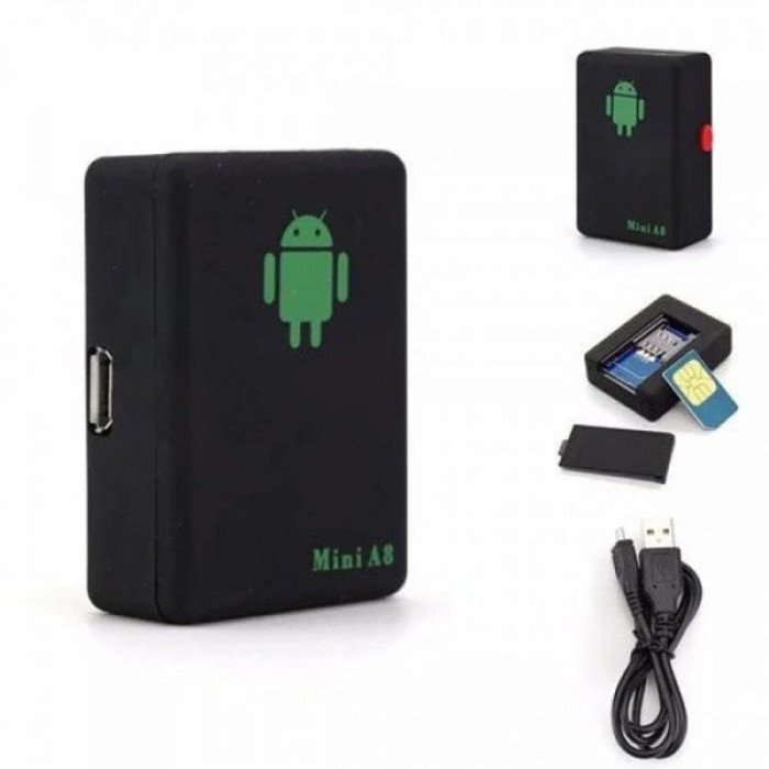 Міні GPS трекер через SIM карту А8 з вбудованим мікрофоном, GPS GSM трекер для авто, Маячок