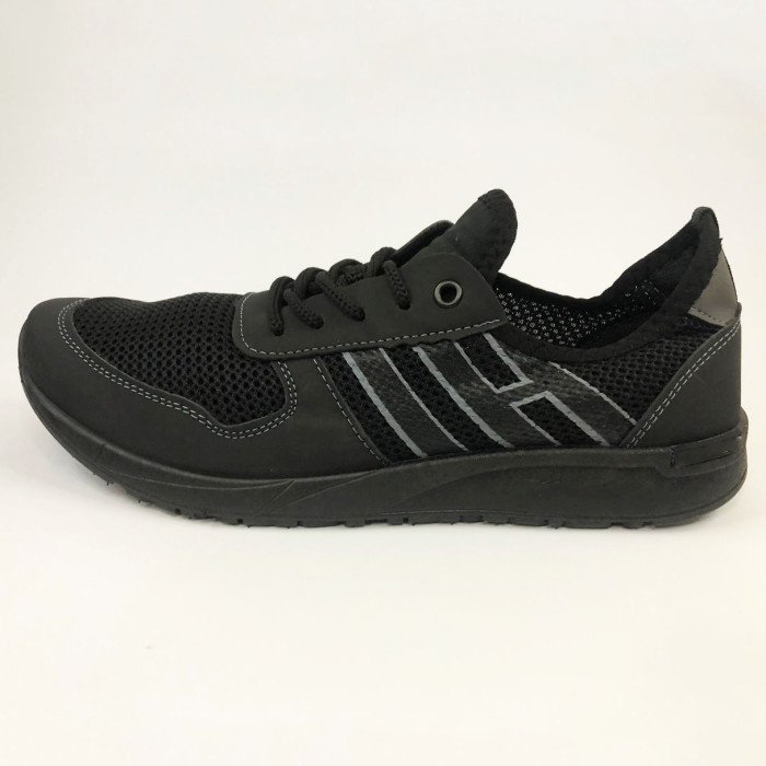 Чоловічі кросівки літо чорний 41 розмір. Кросівки сітка сіточка чоловічі. Модель 83872. Колір: чорний