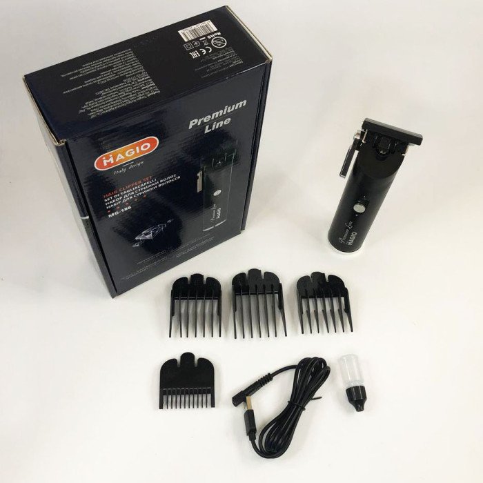 Машинка для стрижки волосся MAGIO MG-186, електромашинка для волосся, машинка для стрижки чоловіча
