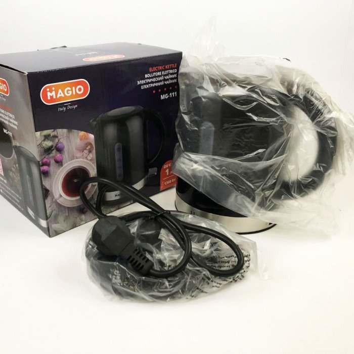 Набір дизайнерської лінійки Magio: Електрочайник Magio MG-111 + Кавоварка Magio MG-449