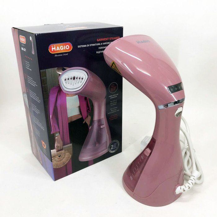 Відпарювач ручний для одягу Magio MG-321, маленький відпарювач для одягу, парова праска для штор