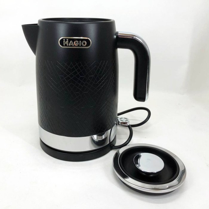 Електрочайник MAGIO MG-493, тихий електричний чайник, електронний чайник, дисковий чайник