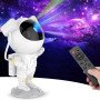 Ночник-проектор космонавт Світильник проектор космонавт Дитячий нічник-проектор зоряного неба