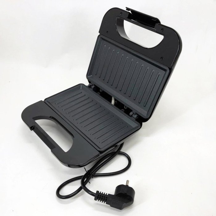 Гриль притискний Rainberg RB-2249, домашній гриль для шаурми, електрогриль для стейків