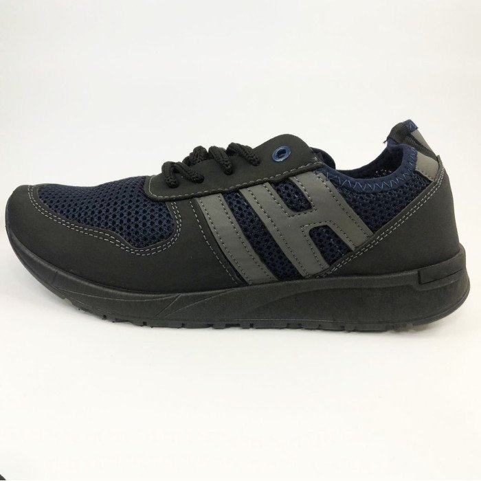 Модні універсальні кросівки із сітки 43 розмір. Чоловічі кросівки з тканини, що дихають. Модель 48177. Колір: синій