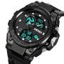 Годинник наручний чоловічий SKMEI 2031BK BLACK, чоловічий тактичний годинник, протиударний годинник. Колір: чорний