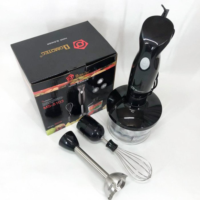 Подарунковий набір: сендвічница DOMOTEC MS-7777 + Блендер DOMOTEC MS-5103
