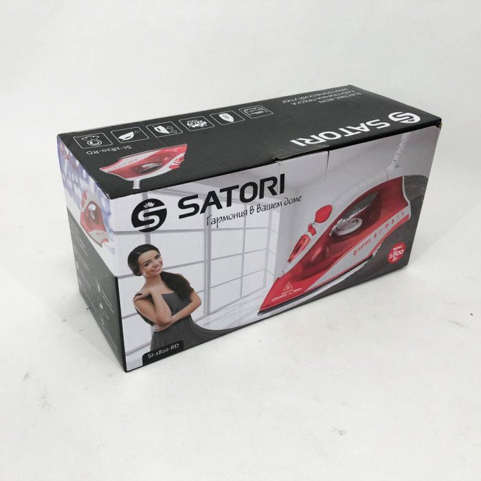 Праска SATORI SI-1820-RD, парова праска відпарювач, професійна парова праска