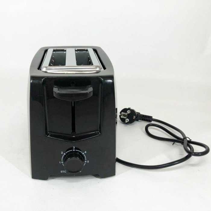 Тостер Satori ST-705-BL, тостер для 2 грінок, електричний горизонтальний тостер, універсальний тостер