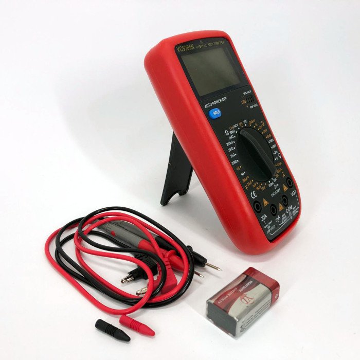 Цифровий Професійний мультиметр VC9205N тестер вольтметр, електровимірювальні тестери