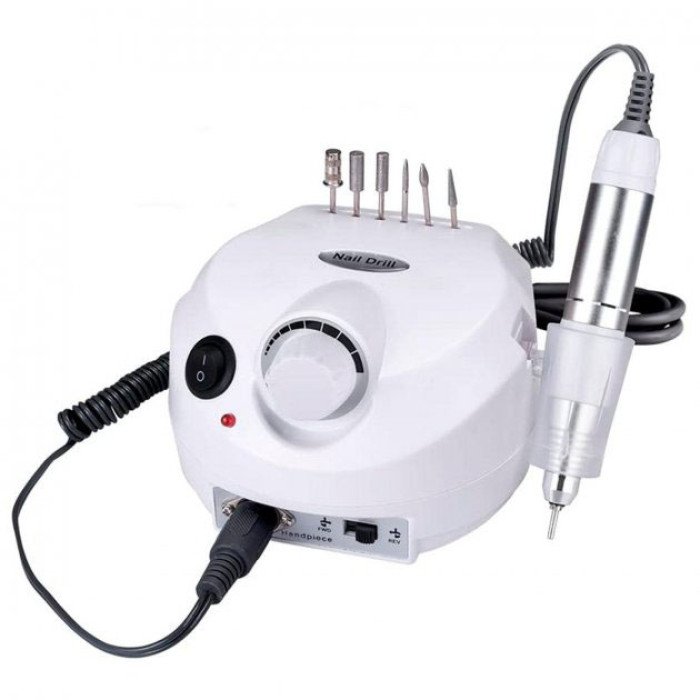 Фрезер для манікюру та педикюру Drill Pro Nail Drill, 30000 об/хв, фрезер для нігтів. Колір: білий