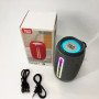 Портативна Bluetooth-колонка TG653 USB з ремінцем, гучна колонка для вечірки. Колір: сірий