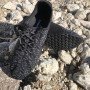Чоловічі кросівки сітка 41 розмір. Еспадрильї чоловічі | Легкі літні чорні кросівки. Модель 74612. Колір: чорний