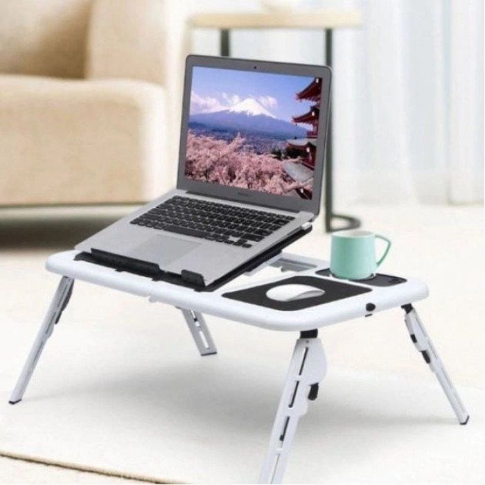 Підставка для ноутбука LD-09 E-Table, Похила підставка ноутбука на стіл у ліжко