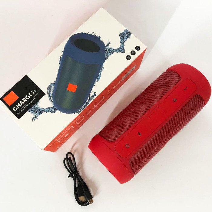 Колонка JBL CHARGE2 + J2 (аналог) Колір: червоний