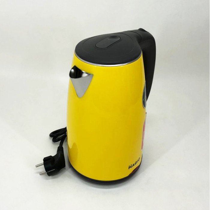 Електрочайник MAGIO MG-976, маленький електрочайник, гарний електричний чайник, електронний чайник