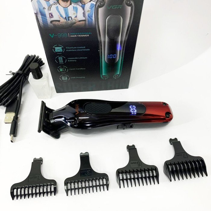 Тример VGR V-998. Колір: червоний