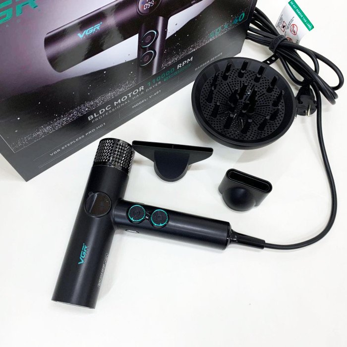 Фен професійний VGR V-401 BLACK