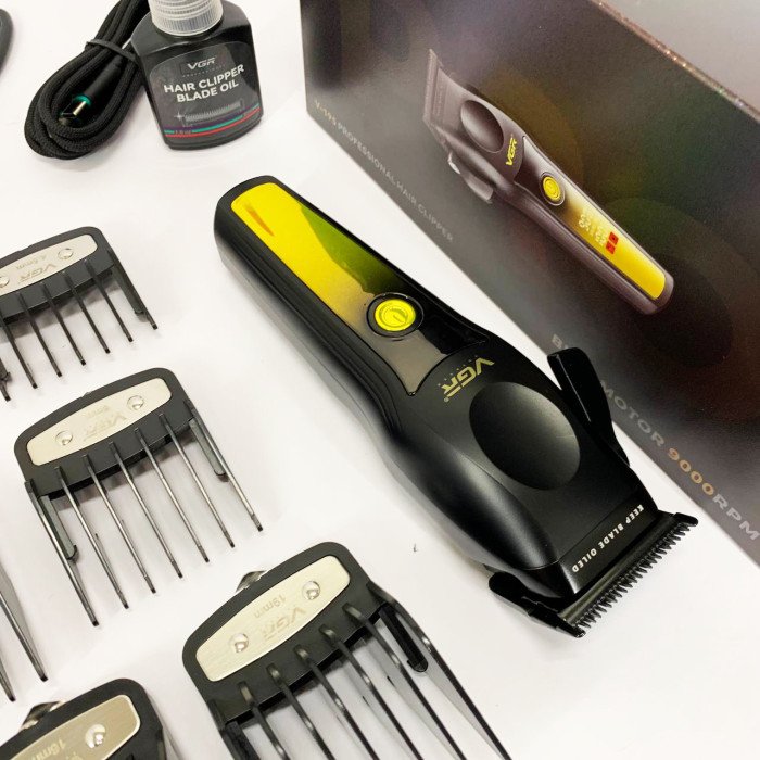 Акумуляторна машинка для стрижки VGR V-195 GOLD
